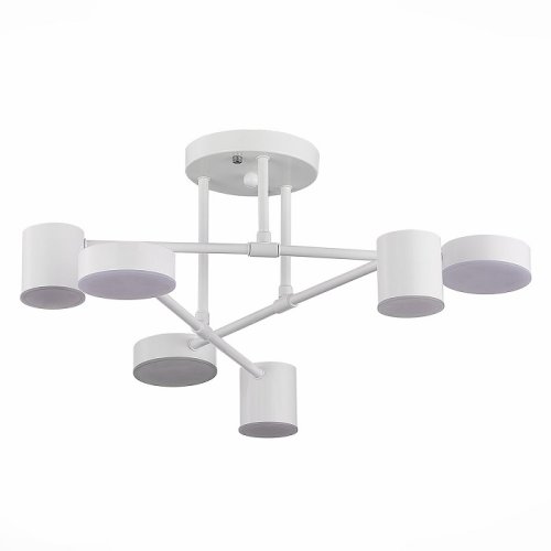 Светильник светодиодный (Люстра) Kink Light 07649-6a 3x6Вт+3х8Вт Белый картинка 